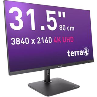 31.5" (80,01cm) Terra 3295W PV schwarz 3840x2160 1x DisplayPort
