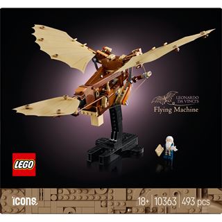 LEGO Icons 10363 Leonardo da Vincis Flugger&auml;t, Deko f&uuml;r