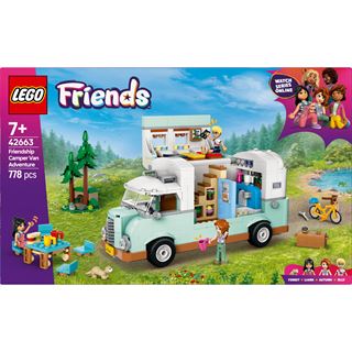 LEGO Friends 42663 Wohnmobil, Spielzeug mit Wohnwagen, Geschenkidee