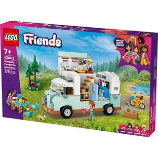 LEGO Friends 42663 Wohnmobil, Spielzeug mit Wohnwagen, Geschenkidee