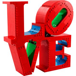LEGO ART 31214 LOVE, Bauset f&uuml;r Erwachsene, Wohn- und