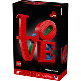 LEGO ART 31214 LOVE, Bauset f&uuml;r Erwachsene, Wohn- und