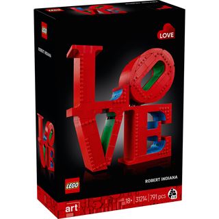 LEGO ART 31214 LOVE, Bauset f&uuml;r Erwachsene, Wohn- und
