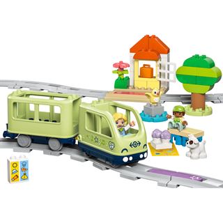 LEGO DUPLO 10427 Town Interaktive Abenteuer-Eisenbahn, Lernspielzeug