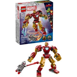 LEGO Marvel 76307 Iron Man Mech vs. Ultron - Superhelden Spielzeug