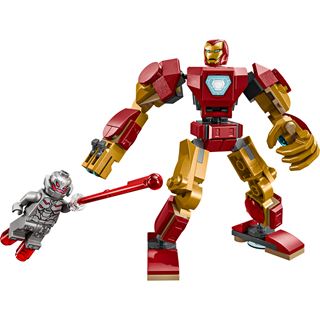 LEGO Marvel 76307 Iron Man Mech vs. Ultron - Superhelden Spielzeug