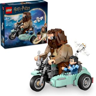 LEGO Harry Potter 76443 Hagrids und Harrys Motorradtour, Motorrad Set