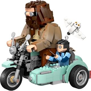 LEGO Harry Potter 76443 Hagrids und Harrys Motorradtour, Motorrad Set
