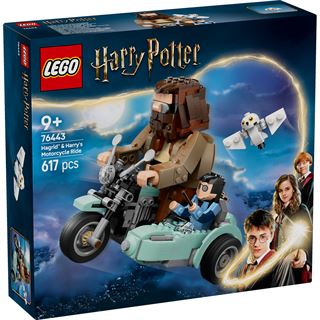 LEGO Harry Potter 76443 Hagrids und Harrys Motorradtour, Motorrad Set