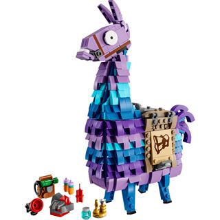 LEGO Fortnite 77071 Vorratslama, Spielzeug zum Videospiel, Lama Figur