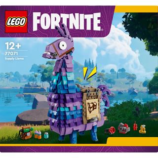 LEGO Fortnite 77071 Vorratslama, Spielzeug zum Videospiel, Lama Figur