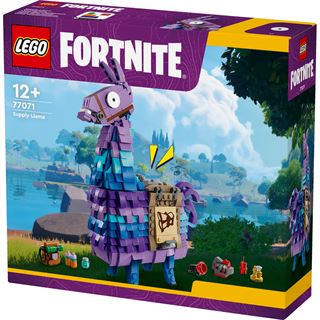LEGO Fortnite 77071 Vorratslama, Spielzeug zum Videospiel, Lama Figur