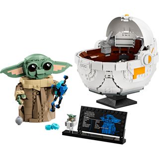 LEGO Star Wars 75403 Grogu in seiner Repulsorwiege aus The Mandalorian