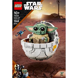 LEGO Star Wars 75403 Grogu in seiner Repulsorwiege aus The Mandalorian