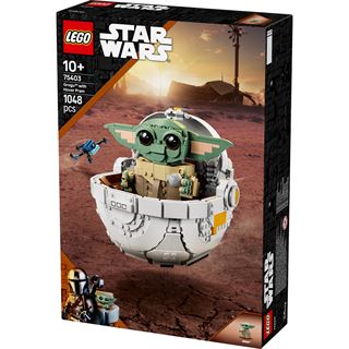 LEGO Star Wars 75403 Grogu in seiner Repulsorwiege aus The Mandalorian