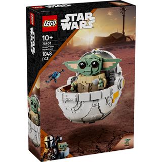 LEGO Star Wars 75403 Grogu in seiner Repulsorwiege aus The Mandalorian