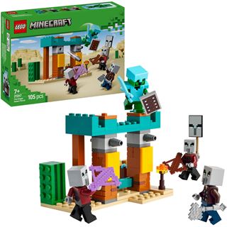 LEGO Minecraft 21267 Die Illager-Wüstenpatrouille,