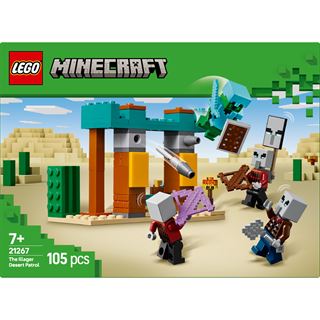 LEGO Minecraft 21267 Die Illager-Wüstenpatrouille,