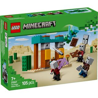 LEGO Minecraft 21267 Die Illager-Wüstenpatrouille,