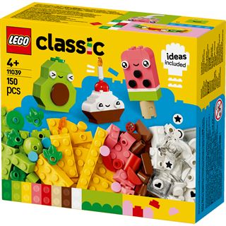 LEGO Classic 11039 Kreativer Snack Bauspa&szlig;, Spielzeug f&uuml;r