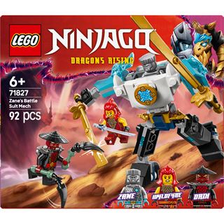 LEGO NINJAGO 71827 Zanes Action-Mech - Ninja Spielzeug mit 3