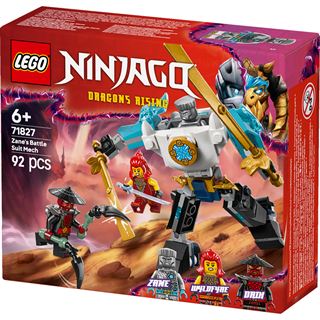 LEGO NINJAGO 71827 Zanes Action-Mech - Ninja Spielzeug mit 3