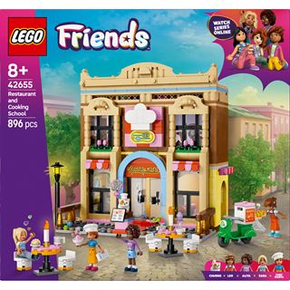 LEGO Friends 42655 Restaurant und Kochschule, Geschenkidee für