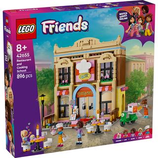 LEGO Friends 42655 Restaurant und Kochschule, Geschenkidee für