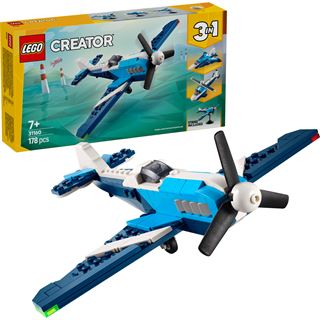LEGO Creator 3in1 31160 Flieger: Rennflugzeug - Jet oder Hubschrauber