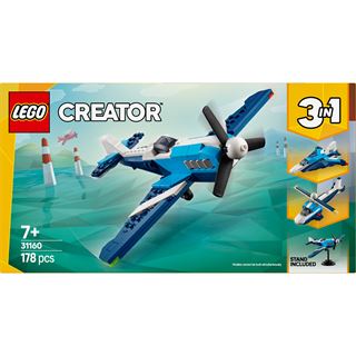 LEGO Creator 3in1 31160 Flieger: Rennflugzeug - Jet oder Hubschrauber