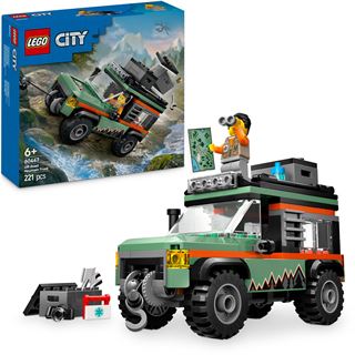 LEGO City 60447 Offroad Gel&auml;ndewagen - Bauspielzeug Set f&uuml;r