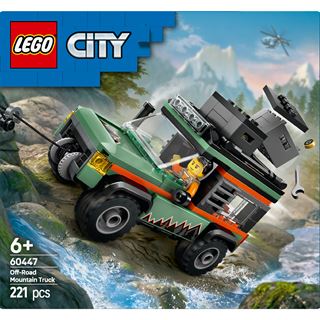 LEGO City 60447 Offroad Gel&auml;ndewagen - Bauspielzeug Set f&uuml;r