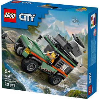 LEGO City 60447 Offroad Gel&auml;ndewagen - Bauspielzeug Set f&uuml;r