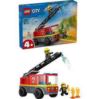 LEGO City 60463 Feuerwehrleiterfahrzeug - Feuerwehrauto Spielzeug
