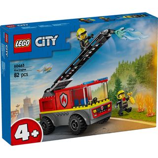 LEGO City 60463 Feuerwehrleiterfahrzeug - Feuerwehrauto Spielzeug