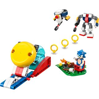 LEGO Sonic the Hedgehog 77001 Sonics Showdown am Lagerfeuer, Spielzeug