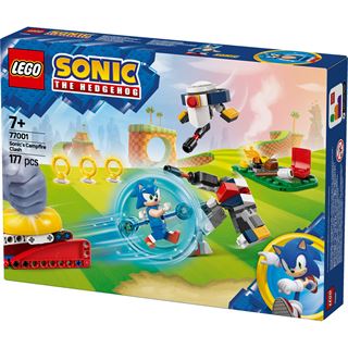 LEGO Sonic the Hedgehog 77001 Sonics Showdown am Lagerfeuer, Spielzeug