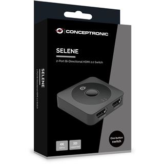 Conceptronic Switch Bi-Direktional HDMI Splitter 2-in-1 sw