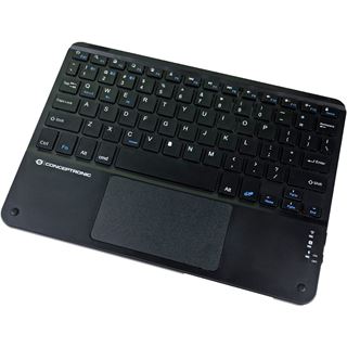 Conceptronic Wireless Tastatur, Layout englisch 10" schwarz