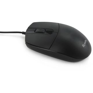 Equip Optische Maus USB Silent Rechts-Linksh&auml;nder 1.5m sw