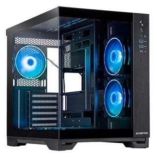 Chieftec Visio Midi Tower ohne Netzteil schwarz