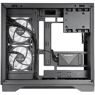 Chieftec Visio Midi Tower ohne Netzteil schwarz