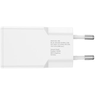 4smarts Netzladeger&auml;t PDPlug Slim 20W GaN 1C + USB-C auf
