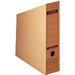 LEITZ 10 Archiv-Stehsammler Premium braun