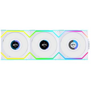 120mm Lian Li UNI FAN SL Wireless LCD Lüfter ARGB PWM 3er-Pack
