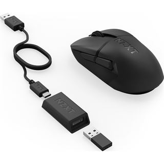 NZXT Lift Elite Wireless, 4K/8K Polling 2.4 GHz und USB schwarz