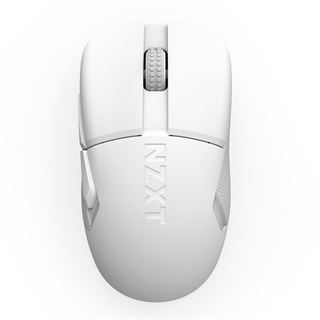 NZXT Lift Elite Wireless, 4K/8K Polling 2.4 GHz und USB weiß