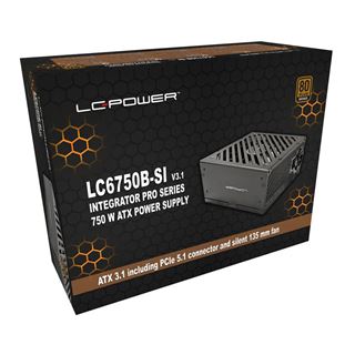 750 Watt LC-Power Integrator Pro LC6750B-SI Non-Modular 80+ Bronze