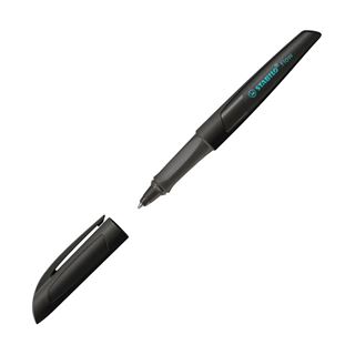 STABILO Kugelschreiber Flow schwarz, Schreibfarbe: blau, 1 St.