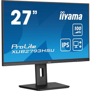 27" (68,58cm) iiyama XUB2793HSU-B7 schwarz 1920x1080 1x